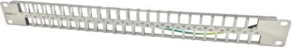 Picture of Alantec Patch panel 19" modularny 48 portów 1U z podpor niewyposaony (PK046)