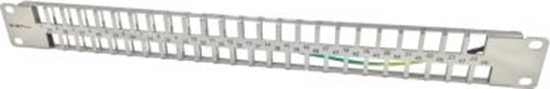 Picture of Alantec Patch panel 19" modularny 48 portów 1U z podpor niewyposaony (PK046)