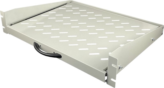 Picture of Alantec Póka wysuwana 19" 2U gb. 350mm, kolor szary, 4 punkty mocowania (SA-PW-19-2U-350-4-S)