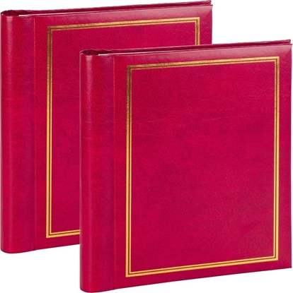 Attēls no Victoria Collection Album SA20S Magnetic 20pgs Classic, red 2pcs
