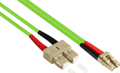 Attēls no Alcasa Alcasa LW-805LS5 kabel InfiniBand / wiatowodowy 5 m LC SC Zielony