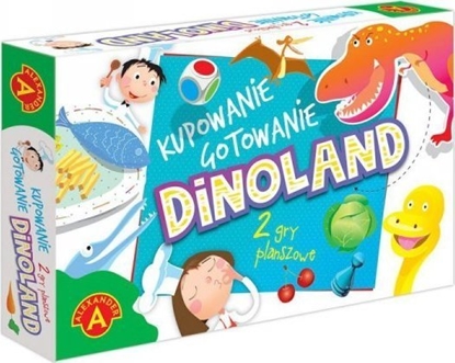 Picture of Alexander Gra planszowa Dinoland. Kupowanie gotowanie