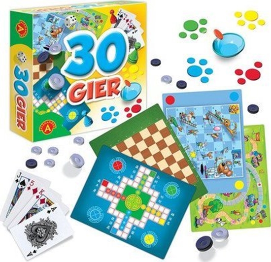 Picture of Alexander Gra Zestaw 30 gier, Gry Rodzinne