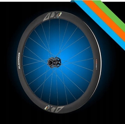Picture of Alexrims Koa szosowe ALEXRIMS ALX845D ROAD DISC, Karbonowe, 700C, Stoek 45mm, Tubeless ready, Disc brake Centerlock, Sztywna o, oyska maszynowe, Waga 1690g (NEW)