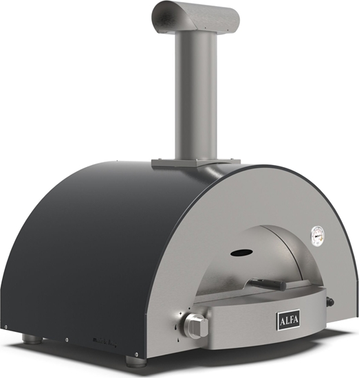 Изображение Alfa Forni Classico 2 Pizze Hybrid Grey