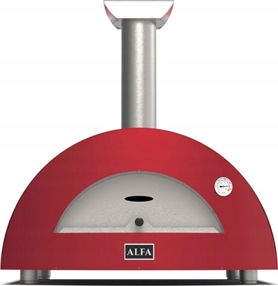 Attēls no Alfa Forni Moderno 2 Pizze Wood red
