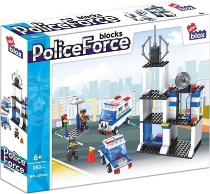 Attēls no ALLEBLOX KLOCKI KONSTR ALLEBLOX POLIC 252EL 34X27X6 18/36