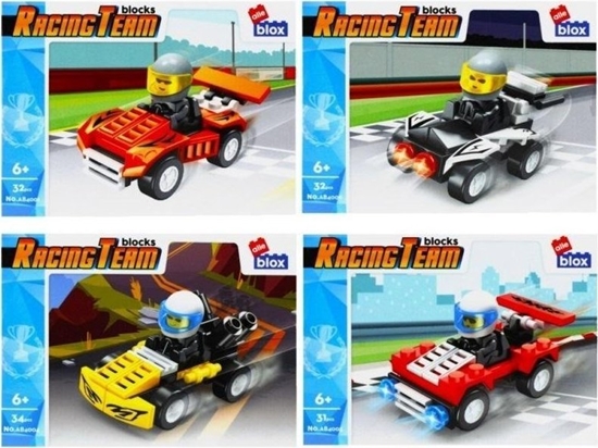 Picture of ALLEBLOX Klocki konstrukcyjne Speed mix 31-34 el.