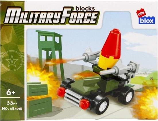 Picture of ALLEBLOX Klocki konstrukcyjne Wojsko ALLEBLOX