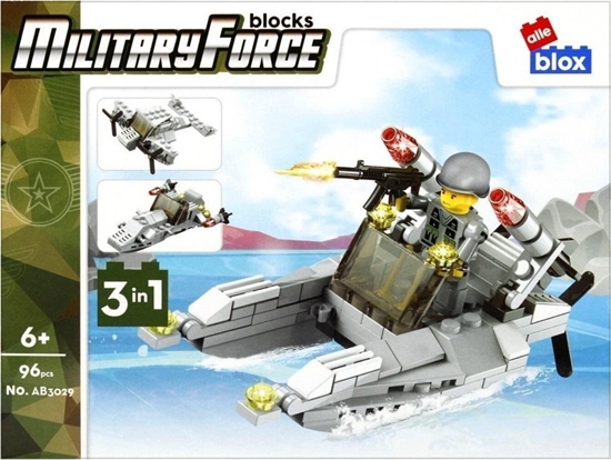 Picture of ALLEBLOX Klocki konstrukcyjne Wojsko ALLEBOX