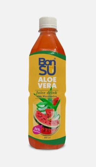 Picture of Aloe Vera un arbūzu sulas dzēriens ar alvejas mīkstumu (56%) BONSU, 500ml, PET (DEP)