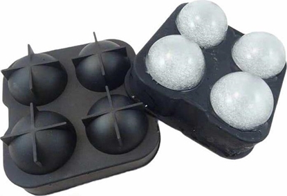 Picture of Alpenburg FORMA SILIKONOWA NA 4 KULE LODOWE DO DRINKÓW NAPOJÓW