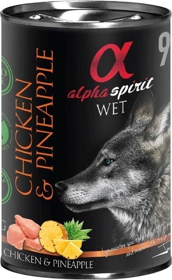 Изображение Alpha Spirit Alpha Spirit - mokra karma dla psa, kurczak z ananasem 400 g