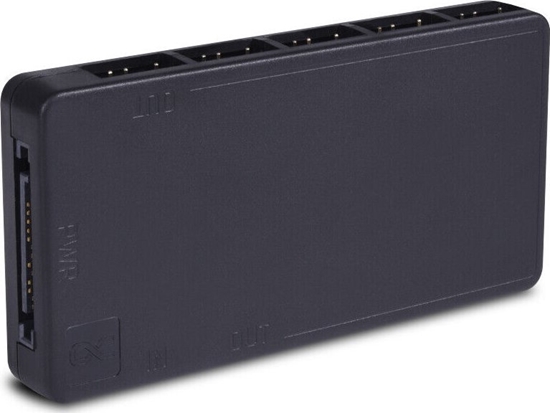 Изображение Alphacool Alphacool Core 11x 3-Pin DRGB Splitter - schwarz