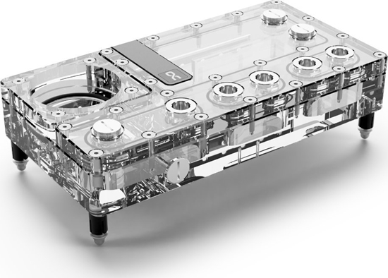 Picture of Alphacool Alphacool Core Distro Plate 240 mm Rechts VPP/D5, ARGB - Acryl