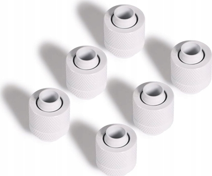 Attēls no Alphacool Alphacool Eiszapfen 13/10 mm Anschraubtülle G1/4, 6-Pack - weiß