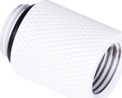Attēls no Alphacool Alphacool Eiszapfen Verlängerung 20mm G1/4 AG auf G1/4 IG - weiß