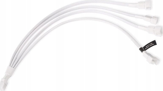 Picture of Alphacool Alphacool Y-Splitter 4-Pin auf 4x 4-Pin PWM 30cm - weiß