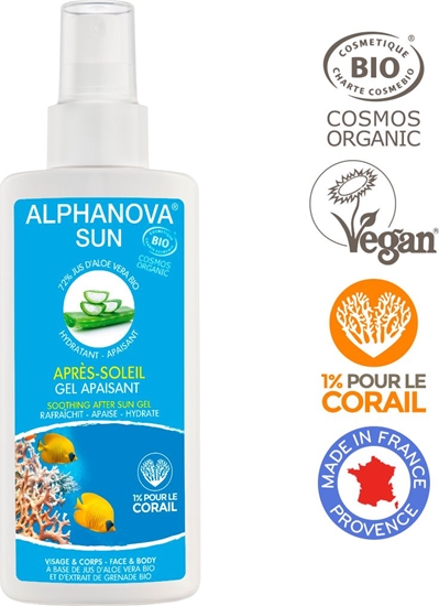 Picture of Alphanova Alphanova Sun Bio Kojcy el po Opalaniu z Aloesem w Sprayu, 125ml
