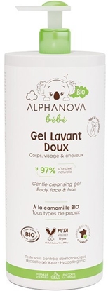 Attēls no Alphanova Delikatny el myjcy dla niemowlt 2 w 1 Bebe Bio 1000 ml