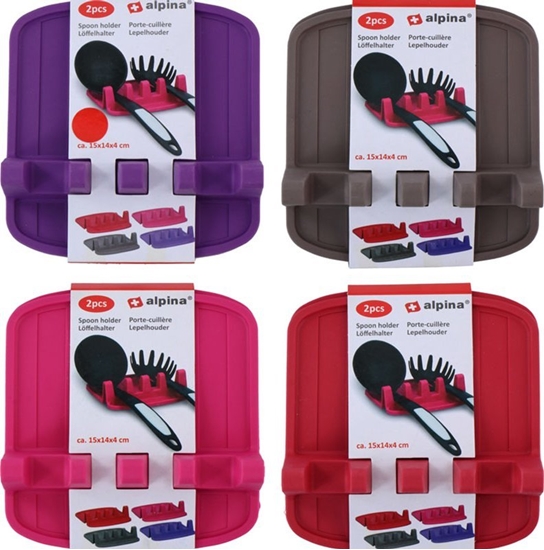 Picture of Alpina Alpina - Uchwyt na yki / przybory kuchenne 2 szt. (róowy)