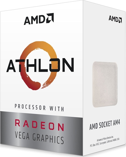 Picture of AMD Athl 3000G 3.5GHz AM4 2C/4T 35W BOX