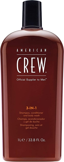 Picture of American Crew Official Supplier To Men 3-In-1 Shampoo conditioner and body wash 1000ml