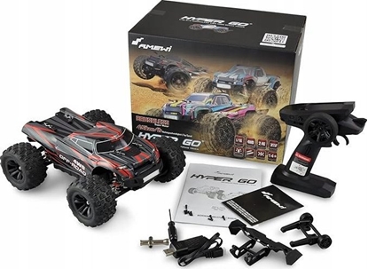 Picture of Amewi Amewi RC Auto Hyper Go  Truggy   Li-Po Akku 1050mAh rot/14+