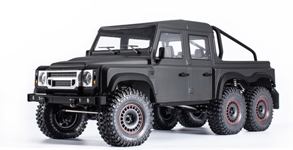 Attēls no Amewi RC Auto AMXRock RCX10.3P Crawler 6x6 Pickup grau /14+
