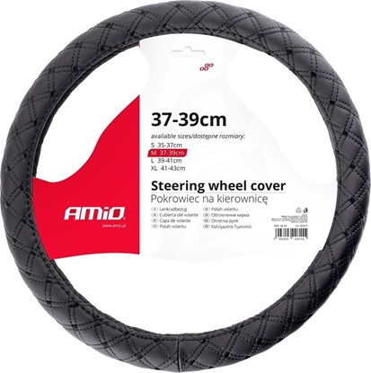 Attēls no AMiO Pokrowiec kierownicy swc-41-m (37-39cm)