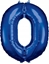 Изображение AMSCAN Balon foliowy dua cyfra 0 niebieski 70x86cm 9907274