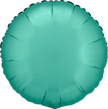 Attēls no AMSCAN Balon foliowy Lustre Jade Green okrgy 43cm 9914104