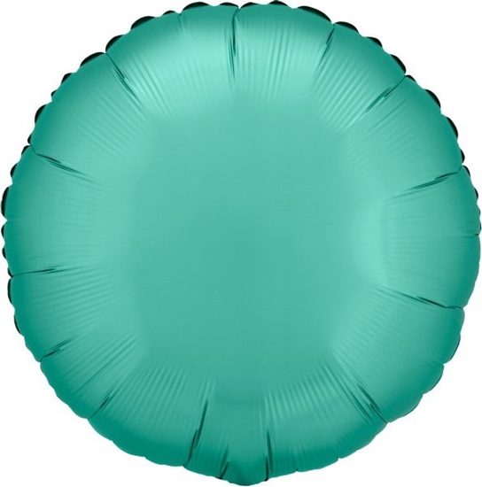Picture of AMSCAN Balon foliowy Lustre Jade Green okrgy 43cm 9914104