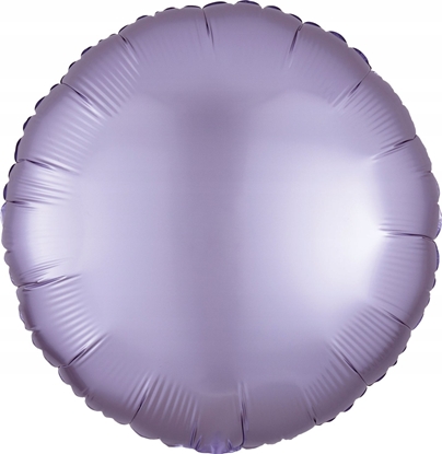 Attēls no AMSCAN Balon foliowy Lustre Pastel lilac okrgy 43cm 9914122