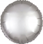 Attēls no AMSCAN Balon foliowy Lustre srebrny okrgy 43cm 9914125