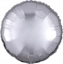 Изображение AMSCAN Balon foliowy metalik srebrny okrgy 43cm 9914086