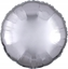 Изображение AMSCAN Balon foliowy metalik srebrny okrgy 43cm luzem 9914086-92