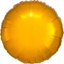 Attēls no AMSCAN Balon foliowy metalik zoty okrgy 43cm luzem 9914074-92