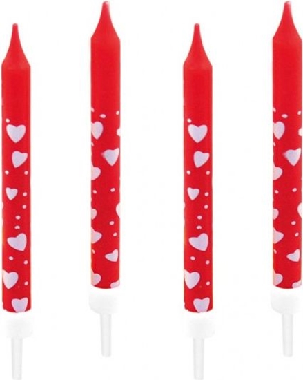 Picture of AMSCAN wieczki Czerwone Serduszka 10 Sztuk (GXP-629800)