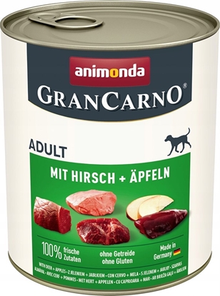 Изображение Animonda ANIMONDA GranCarno Adult with Deer and Apple 800g