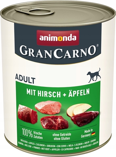Изображение Animonda ANIMONDA GranCarno Adult with Deer and Apple 800g