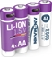 Изображение Ansmann ANSMANN 1312-0036 Li-Ion rechargeable batteries Mignon AA type 2000 (min. 1800 mAh) 4-pack box