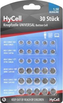 Изображение Ansmann HyCell alkaline button cell set, 30pcs. (5015473)
