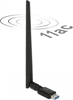 Picture of Delock USB Dualband WLAN ac/a/b/g/n Stick 867 + 300 Mbps mit externer Antenne