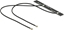 Picture of Delock Dual Band WLAN WiFi 6 Twin Antenna 2 x I-PEX Inc., MHF® 4L plug 5 dBi 2 x 15 cm PCB internal self adhesive