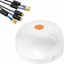Attēls no Antena Poynting Poynting Antennas 5G/LTE KFZ/Marine A-MIMO-0004-V1-15-W Wi-Fi weiß SMA (M) 3,5~6dBi GPS/Glonass 2M SMA-M Kabel IP69K