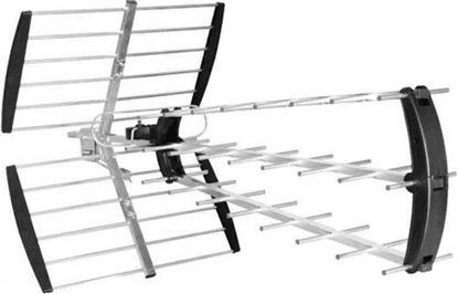 Picture of Antena RTV Antena kierunkowa DVB-T / DVB-T2 DPM HN62NWZ z filtrem LTE, 38 el., ze wzacniaczem