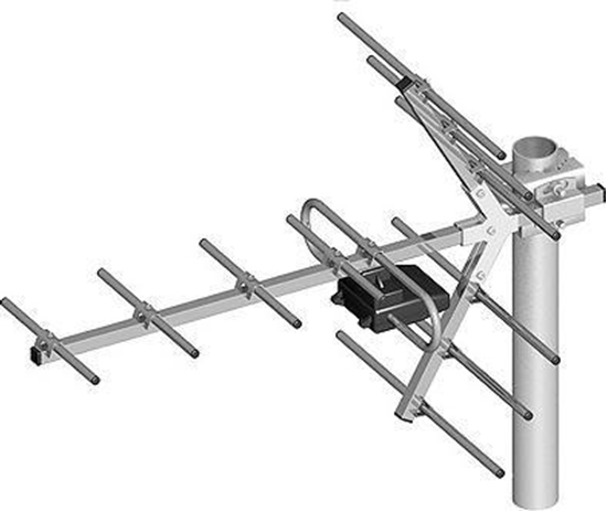 Picture of Yagi tipa TV antena "YAGI" | 21-60 kanāliem | 11 elementi | bez simetrizatora