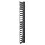Picture of APC AR7717A cable tray Straight cable tray Black
