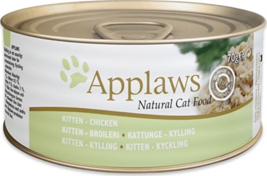 Picture of Applaws Applaws Kitten karma dla kocit pier kurczaka w bulionie puszka 70g uniwersalny